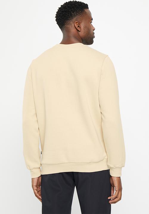 PUMA - Ess small logo crew fl (s) - granola