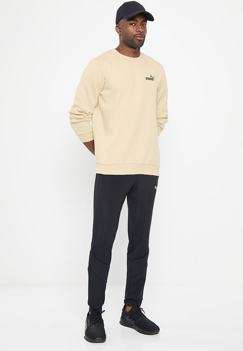 PUMA - Ess small logo crew fl (s) - granola