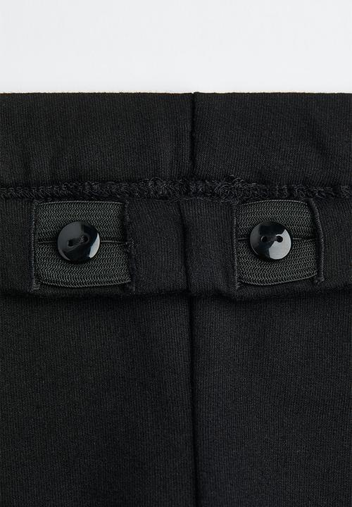 H&M - Brushed-inside leggings - black