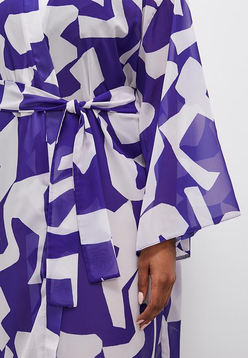 Superbalist - Modaxi cover up - blue & white