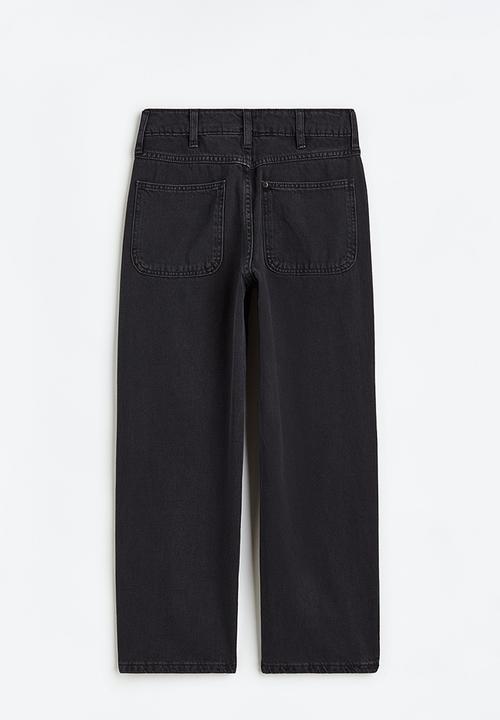 H&M - Baggy fit jeans - anthracite grey