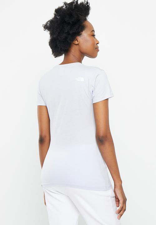 The North Face - W short sleeve easy tee - dusty periwinkle