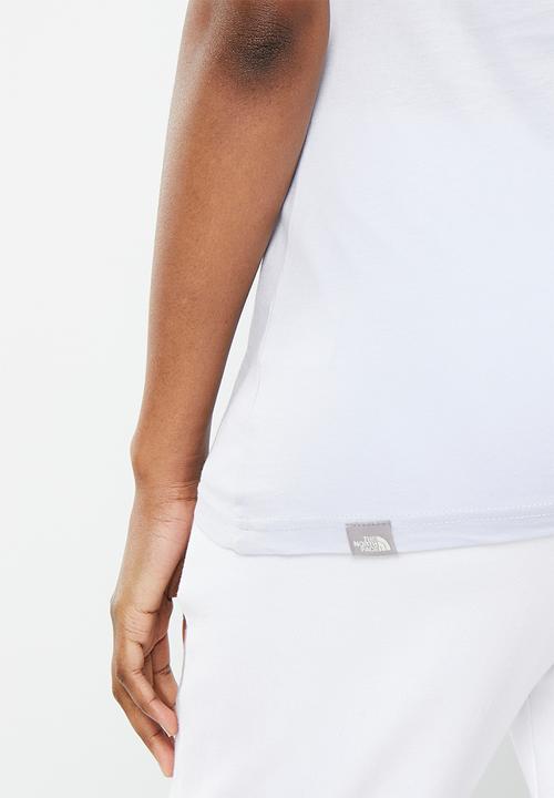 The North Face - W short sleeve easy tee - dusty periwinkle
