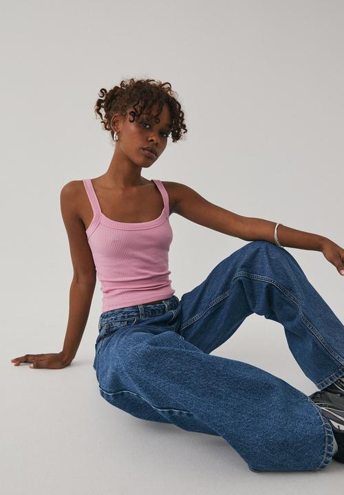 Supré  - Riri scoop neck tank - sugar pink