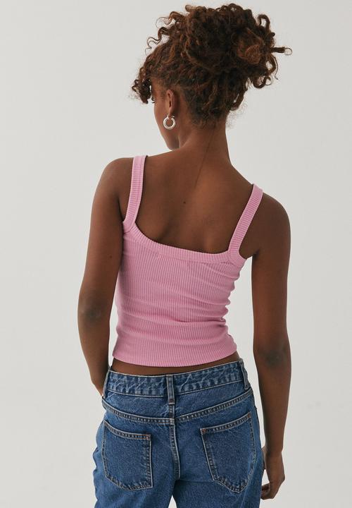 Supré  - Riri scoop neck tank - sugar pink