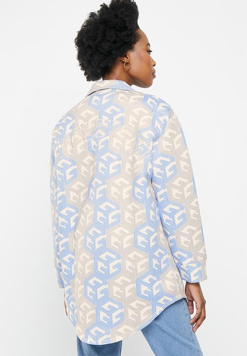 GUESS - Emilee scuba shirt - multi