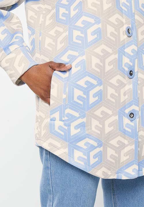GUESS - Emilee scuba shirt - multi