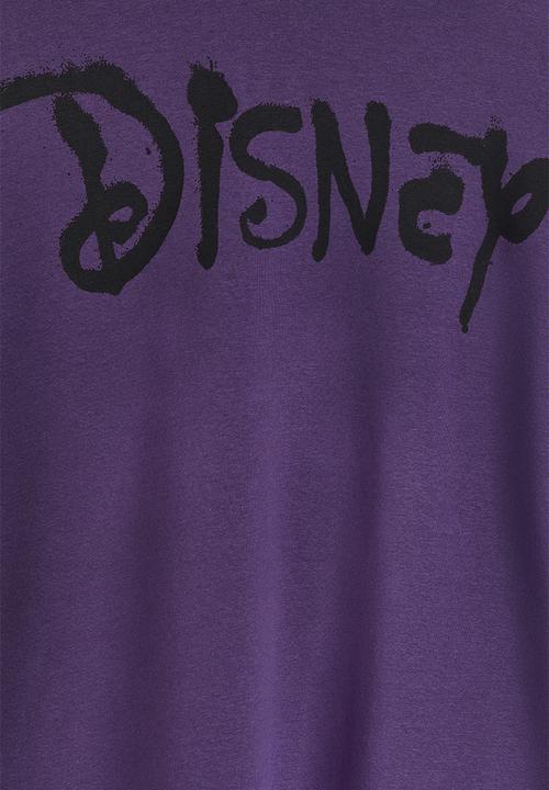 H&M - Oversized fit hoodie - dark purple/disney100