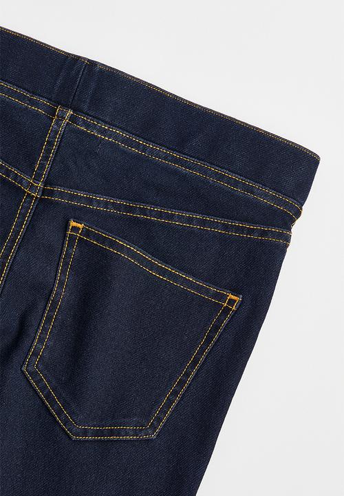 H&M - Flared jeggings - blue
