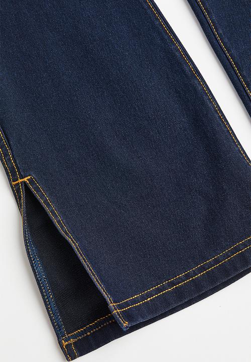 H&M - Flared jeggings - blue