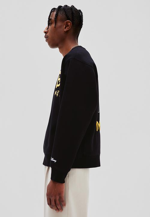 H&M - Loose fit sweatshirt - black/disney100