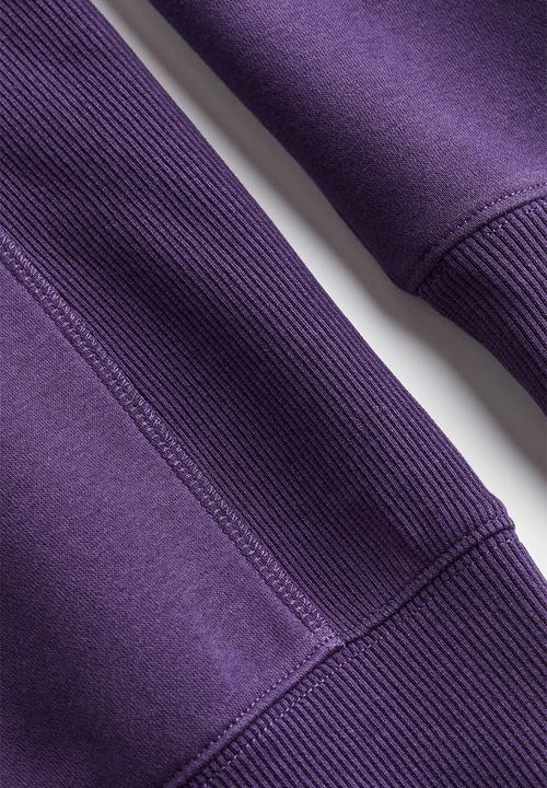H&M - Loose fit sweatshirt - dark purple/disney100