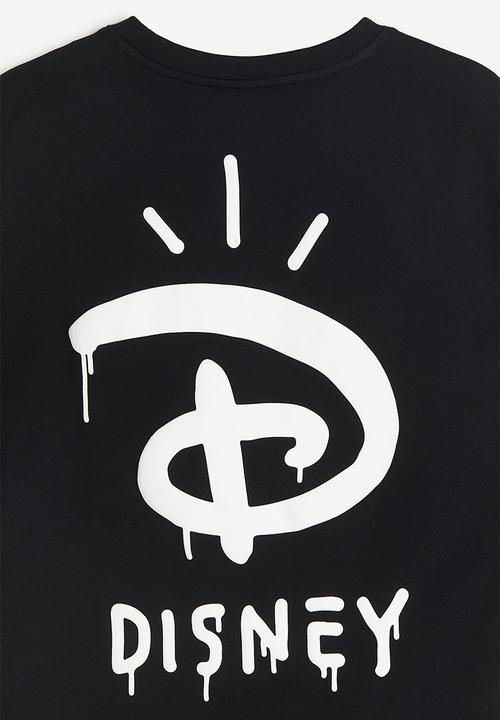 H&M - Loose fit T-shirt - black/disney100