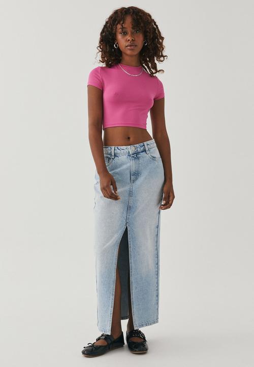 Supré  - Paloma short sleeve top - moody magenta