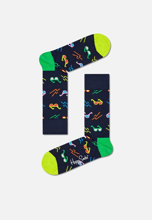 Happy Socks - 4-Pack tropical day socks gift set adult size - multi