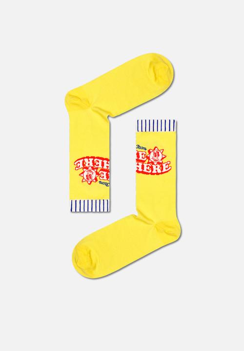 Happy Socks - 2-Pack wish you were here socks gift set - multi
