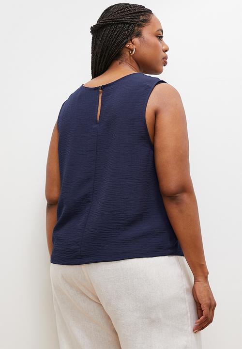 edit - Sleeveless shell - ink