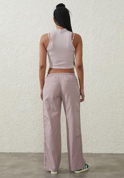 Cotton On - Warm up woven pant - mushroom pearl