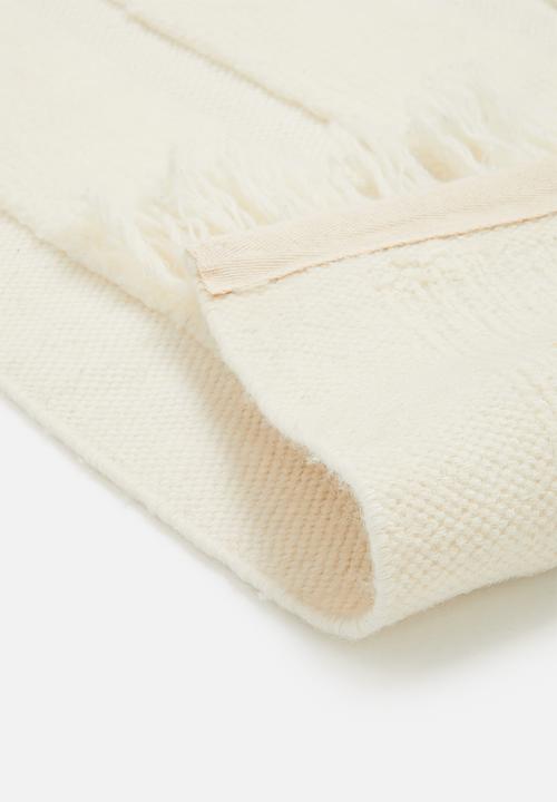 Sixth Floor - Linear track tufted rug - natural