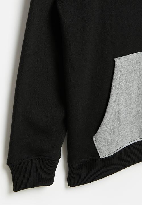 Quiksilver - Open spot hood boys - black
