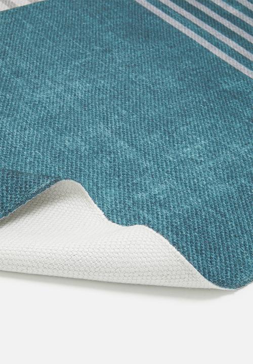 Sixth Floor - Hathor patio rug-blue