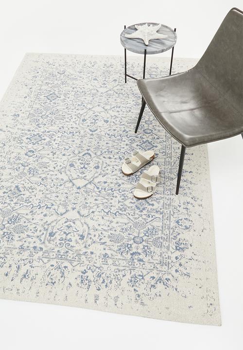 Sixth Floor - Chenille printed - blue