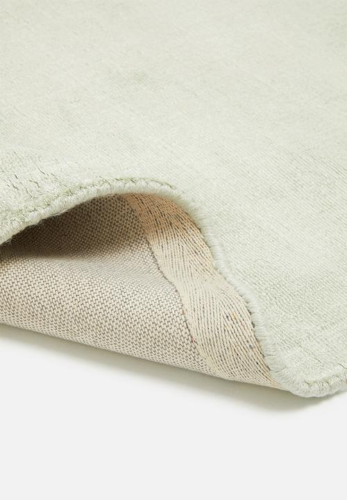 Sixth Floor - Viscose rug - green