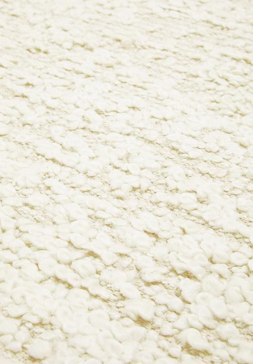Sixth Floor - Boucle hand woven rug - cream