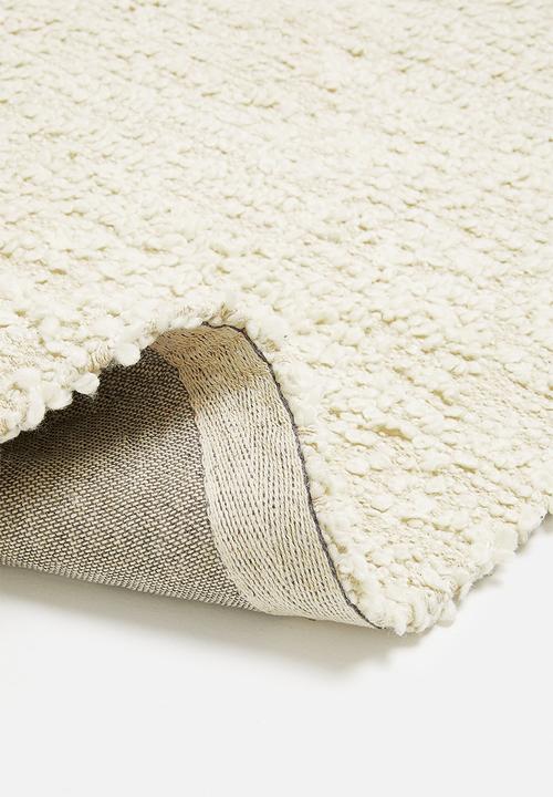 Sixth Floor - Boucle hand woven rug - cream