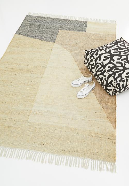 Sixth Floor - Elias jute hand woven rug - multi