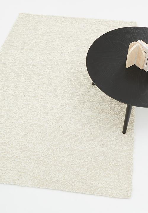 Sixth Floor - Boucle hand woven rug - cream