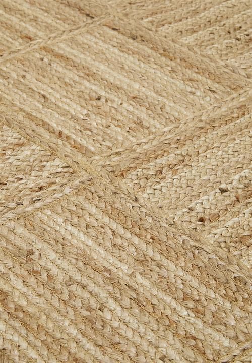 Sixth Floor - Braided jute rug - natural