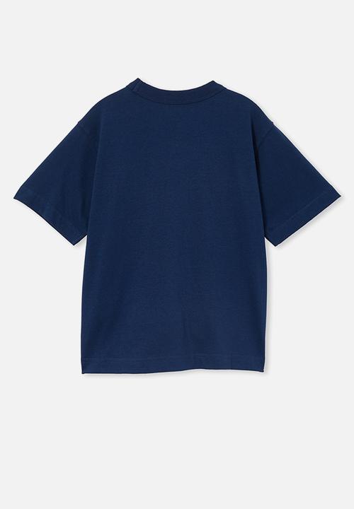 Cotton On - Jonny short sleeve print tee - in the navy/central aths dept