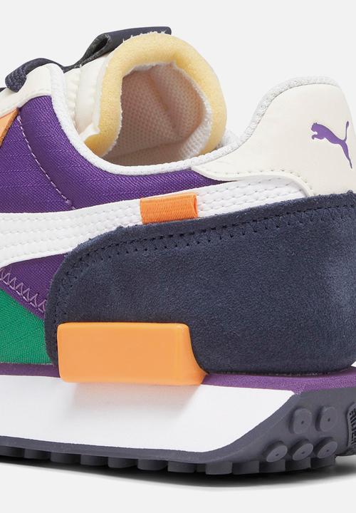 PUMA - Future Rider Play On Jr - green/purple pop