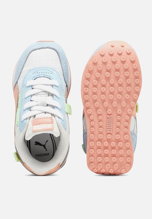 PUMA - Future rider play on ac inf - gray/pink