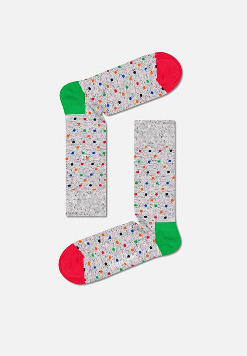 Happy Socks - 4-Pack colourful classics socks gift set adult size - multi