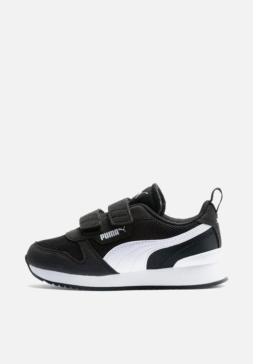 PUMA - R78 v ps - black/white