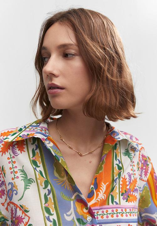 MANGO - Shirt claire - natural