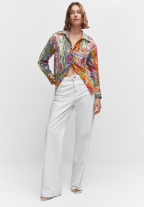 MANGO - Shirt claire - natural