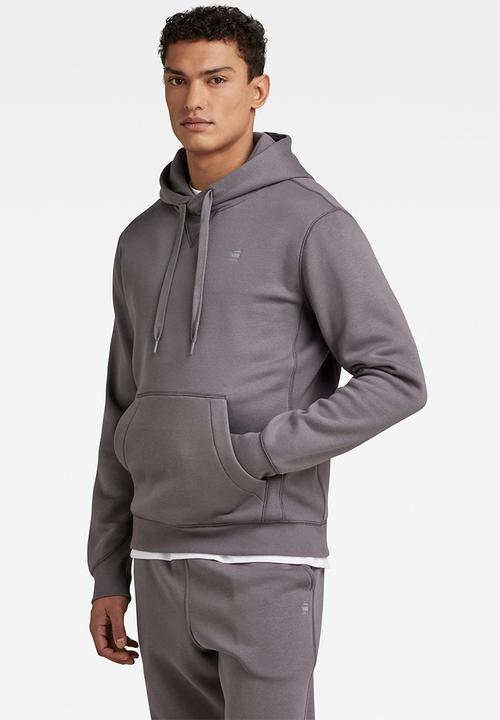 G-STAR - Premium core hooded sw long sleeve Pacior sweat r - rabbit