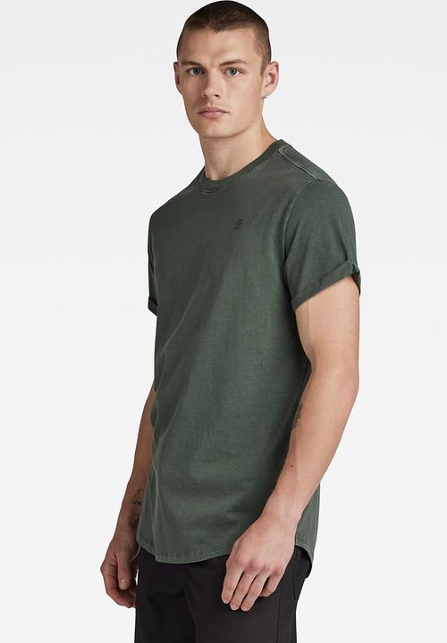G-STAR - Lash r t short sleeve Compact jersey o rfd - graphite gd