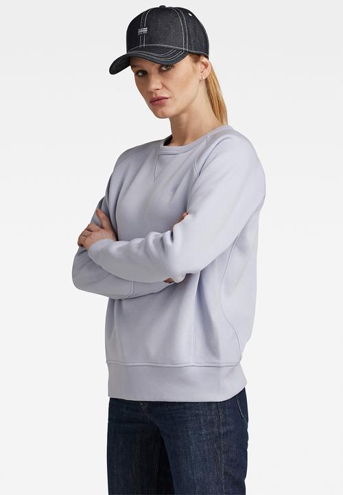 G-STAR - Premium core 2.0 r sweat women - icelandic blue