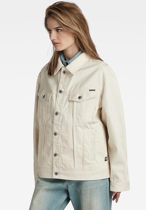 G-STAR - Oversized Western Jacket Wmn - Ecru