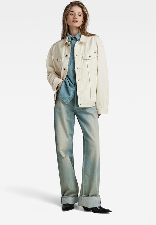 G-STAR - Oversized Western Jacket Wmn - Ecru