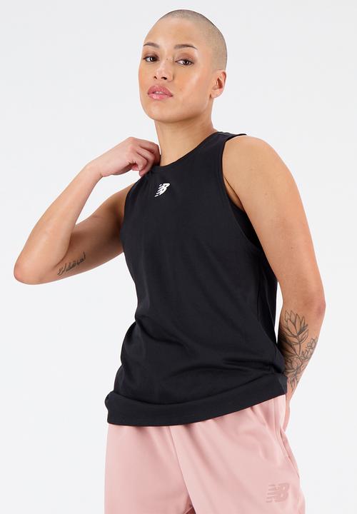 New Balance  - Relentless heathertech tank - black