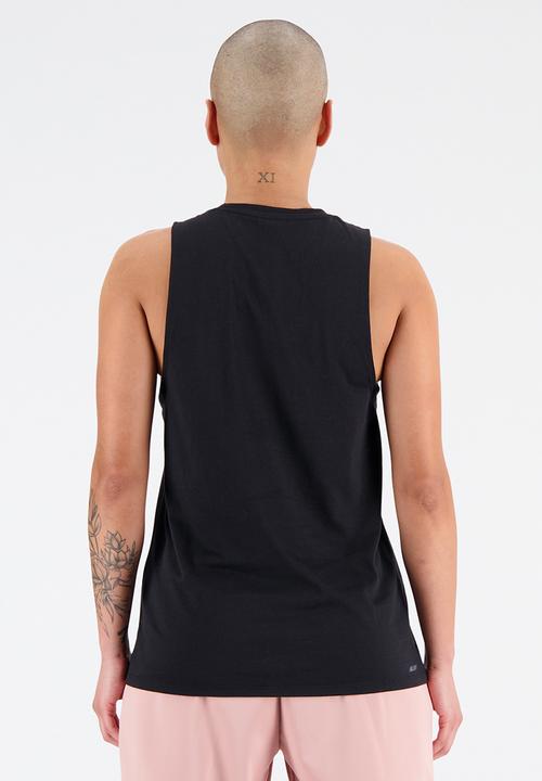 New Balance  - Relentless heathertech tank - black