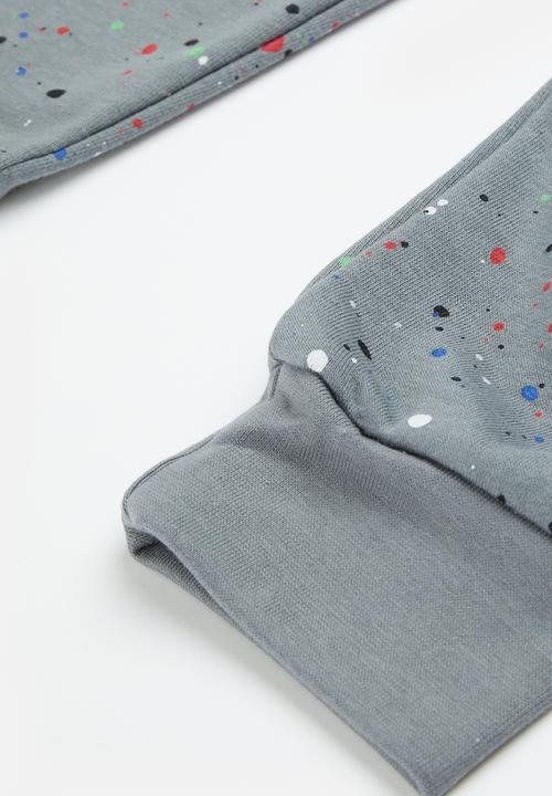 Nike - Nkb b nsw dna splatter jogger - smoke grey