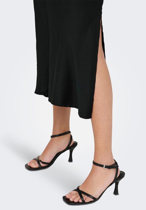 ONLY - Jane singlet midi dress - black 