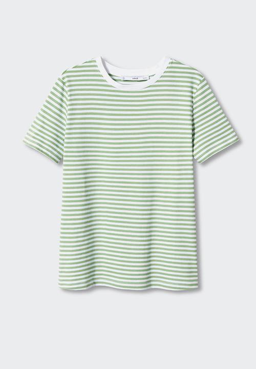 MANGO - T-shirt chalacas - light green