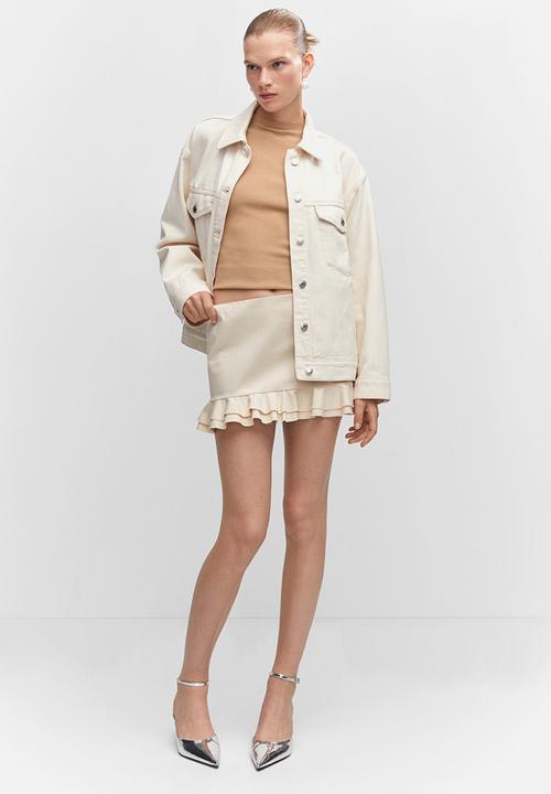 MANGO - Jacket alaia - light beige